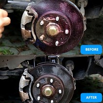 Chassis & Tire Care50/100ML 철 제거제 자동차 디테일링 Fallout Rust Spray 오염 키트 먼지 녹 청소기 브, 한개옵션0