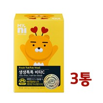 일동제약 비타민C 캔디 츄어블 씹어먹는 비타민 사탕 쏠라 약국 어린이 씨 b3 b6 자일리톨 맛있는 레몬 딸기 분말 가루 추어블 정, 3set, 108정 1통