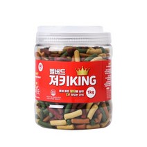 벨버드 져키킹 강아지 간식 M 1kg