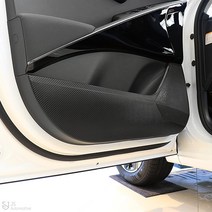 JS automotive BMW X6 튜닝 도어커버 문커버 킥 기스방지 몰딩 스티커 패드 실내 보호 G06 인테리어 용품, 샤무드 한세트