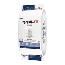 건강백서 전연령 생선 말티즈 기능성사료, 6kg, 1개