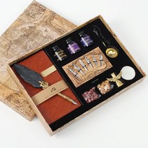 만년필세트 선물용만년필 7종 깃털만년필 노트세트, 상세페이지 참조, 상세페이지 참조