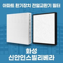화성 동탄역신안인스빌리베라 아파트 환기시스템 전열교환기 필터 H13등급 공동구매, 39평, 기본세트(헤파1+프리2)