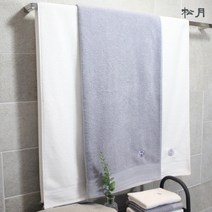 송월타올 카운테스마라 포라인68 대형수건 바스타올 큰타올, 아이보리, 1개