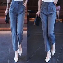 여성 봄가을 오피스룩 출퇴근용 기본 정장바지