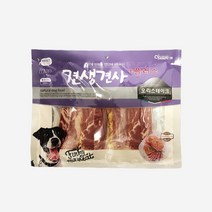 *신제품특가* 견생견사 플러스 대용량 강아지 간식 300g 12종, 오리 스테이크, 3개