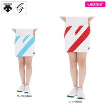 데상트 골프 여성 JAPAN NATIONAL TEAM 플레잉 모델 이너 팬츠 일체형 라이징 스트레치 스커트 DGWPJE00OP 골프웨어 [ 2021 년 봄 여름 ]