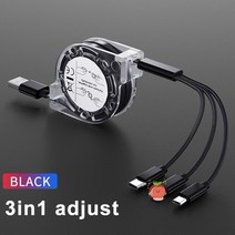 VR 메타버스 가상현실 체험 헤드셋 휴대폰호환 컨트롤러 3인 1 접이식 USB 케이블 아이폰 XS X 충전 마이크, 01 Black