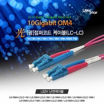 LANSTAR 광점퍼 코드 멀티 LS-OM4-LCLC-MM (10m)