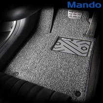 만도 재규어 E 페이스 코일매트 자동차 바닥 카매트 트렁크, 20mm 일반형, 트렁크매트-블랙