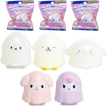 산리오 유령 캐릭터 입욕제 바스볼 랜덤 3개세트, 3개