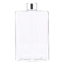 워터북 경량 사각형 보틀 마이보틀 물병, 블루500ml