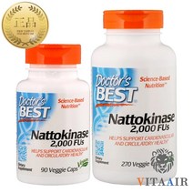 닥터스베스트 나토키나아제 2 000FU 베지 캡슐90정 270정, 90정(1개)