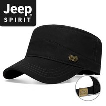 JEEP SPIRIT 캐주얼 플랫 모자 CA0370   인증 스티커
