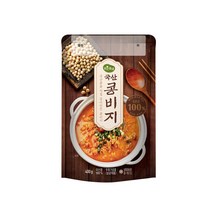 맑은물에 국산 콩비지 400g, 1개