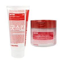 메디필 레드 락토 콜라겐 2종 세트 ( 클리어 폼 300ml   패드 70매), 1개