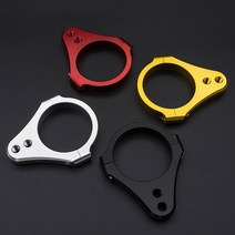 3154mm 범용 스티어링 댐퍼 브래킷 포크 클램프 지원 홀더 바이크 오토바이 레이싱 거리 ATV 전기 스쿠터 킥보드, [03] Black 33mm
