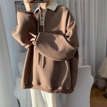 남성 오버핏 후드 티 집업 빅사이즈 맨투맨 가을 까마귀 패션 3 색 캐주얼 운동복 어 특대 느슨한 풀오버 m 2xl