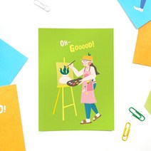 엽서카드 POSTCARD 제이의 취미생활 oh good, 단품, 옵션선택:본품