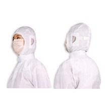 케이엠 방진 모자 제전모 무진모 크린룸 후드 H2, 스카이블루3XL