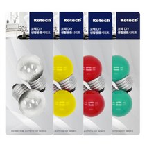 생활 전기 꼬마 전구 2P 220V 10W 40x60mm 소품 부품 부속품 DIY 전자 셀프, 레드
