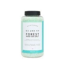 바스참 이스라엘 사해소금1KG 포레스트입욕제 용기형 반신욕 족욕, 이스라엘 사해소금 포레스트1KG [굵은입자]