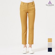 올리비아로렌 자수 포켓 스키니팬츠 VVBDLVS2411