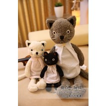 만화 노아 고양이 귀여운 고양이 인형 키티 플러시 장난감 베개 인형-134333, 옵션01, 75cm