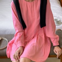 플럼마켓 / 모던 플리츠 원피스 봄원피스