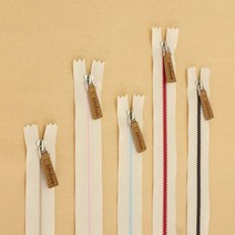 소잉데일리 소품 지퍼 모음_ 20cm~100cm 가죽 컬러믹스 등 60여종, 스카이, 1. 꾸뛰르 소잉지퍼_20cm
