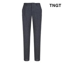 TNGT 그레이 린넨 슬랙스
