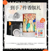 캔들워머 신혼부부 장식 타이머 램프 우주인 플아워 캔들 캠핑 무드등 집들이선물 클래식, 다른, 3.프리미엄실버선물상자(7개입)