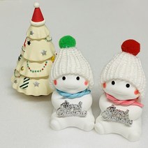 크리스마스지방이석고방향제 호두마루샵 돌답례품 웨딩답례품 개업선물 차량용 석고방향제/오퓨저, 클린코튼