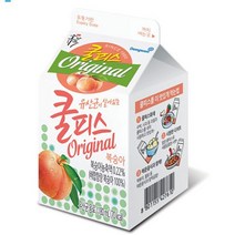 쿨피스 복숭아맛, 180ml, 120개