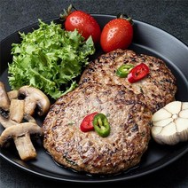 [자연맛남] 전주 블랙라벨 수제 한돈 육즙 떡갈비 120g x 3개, 단품