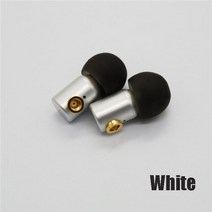 mmcx케이블 Shure SE535 SE846 SE900 6mm MMCX 베이스 사운드 이어폰 용 헤드폰 교체 가능 케이블 헤드셋, 01 White