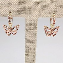 14k18k 더블샤방나비귀걸이 기념일선물 여친생일선물