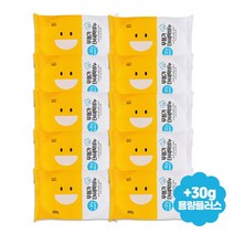강청 무첨가순비누 식물성 EM세탁빨래비누280g 10개입 찌든때비누