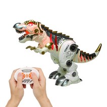 티라노사우르스 다이노 공룡로봇 완구 RC 크리스마스 선물, 티라노L 로봇 RC, 화이트