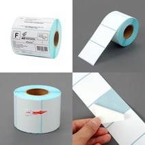 롤라벨 바코드 라벨 감열 무지 스티커 600매 60X50MM
