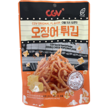 [cgv] 오징어 튀김 더블치즈팝콘맛 50g 3개