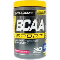 Cellucor BCAA 분지쇄아미노산 스포츠 하루 수분 공급 체리 라임에이드 11.6 oz (330 g)