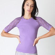 아보카도 Lace Sleeve Top (VL4TS312RH)