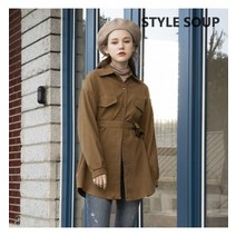 [SOUP] [숲]코듀로이 벨티드 셔츠_SXBLSE2