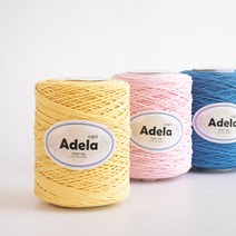 야나 [500g] 아델라(Adela) 면 100%, 720 그레이
