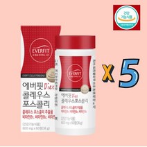 하루 2정으로 언제 어디서나 가볍고 자신있게 체지방감소도움 콜레우스포스콜리 (60정5개), 5개, 60정