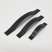 쏘렌토손잡이 96P 블랙-가구 손잡이 씽크대 서랍 2구, 단품