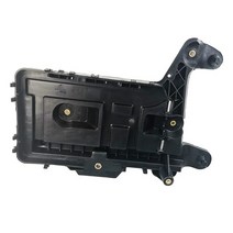 헬퍼솔 1KD915333 VW 골프 GTI Jetta MK5 MK6 Tiguan EOS Passat B6 용 자동 배터리 트레이 마운트 브래킷 기본, [01] Black