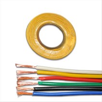상진 금화 KIV 전선 0.75MM 황색 1m당, 1개
