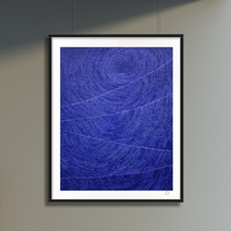 Air And Sound(ⅱ)10-ⅹ-73 322 김환기 판화 액자추가가능, 원목우드화이트